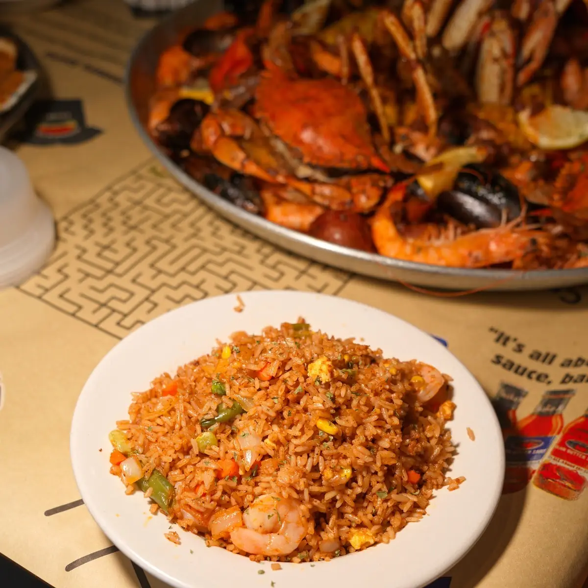 Crawfish Fried Rice Large