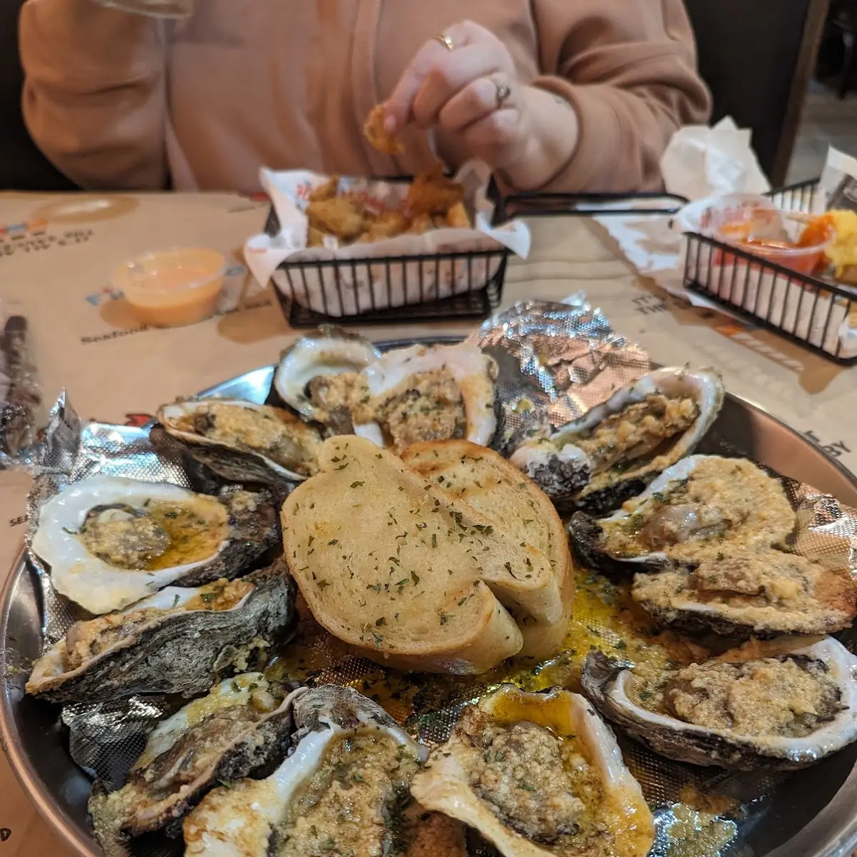 Oysters Rockefeller