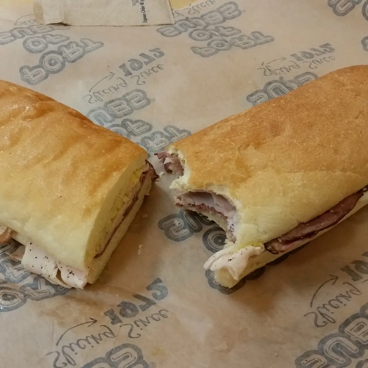 Number 18 Turkey Roast Beef Provolone