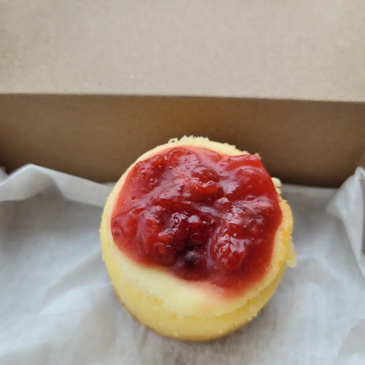 Strawberry-Lemon Cheesecake