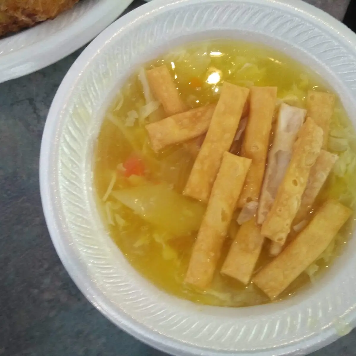 Bean Curd with Chinese Vegetable Soup
