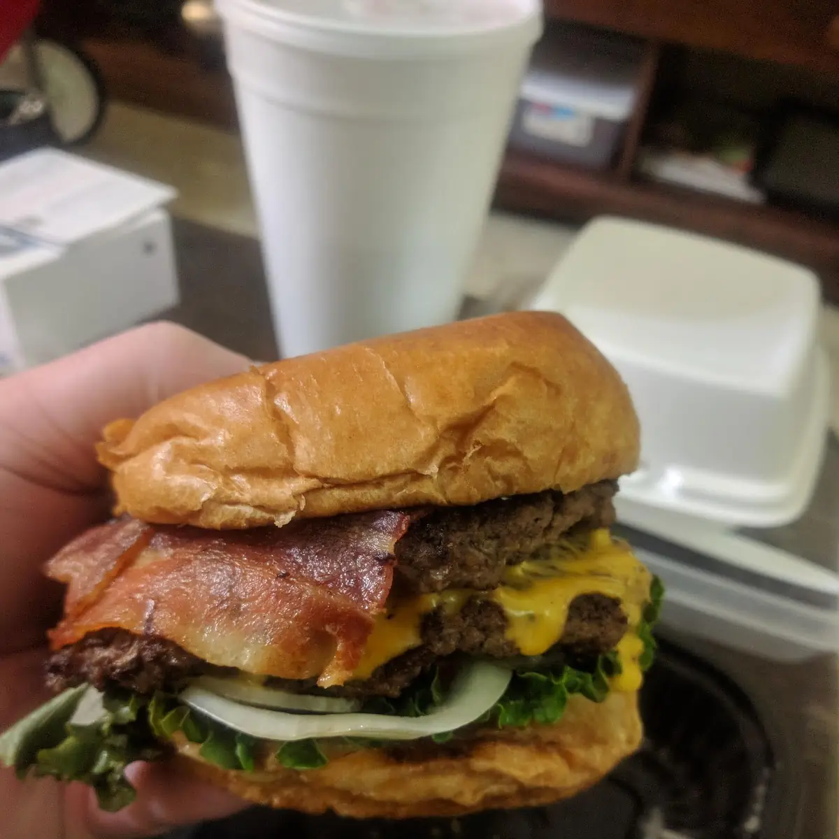 Double Bacon Cheeseburger