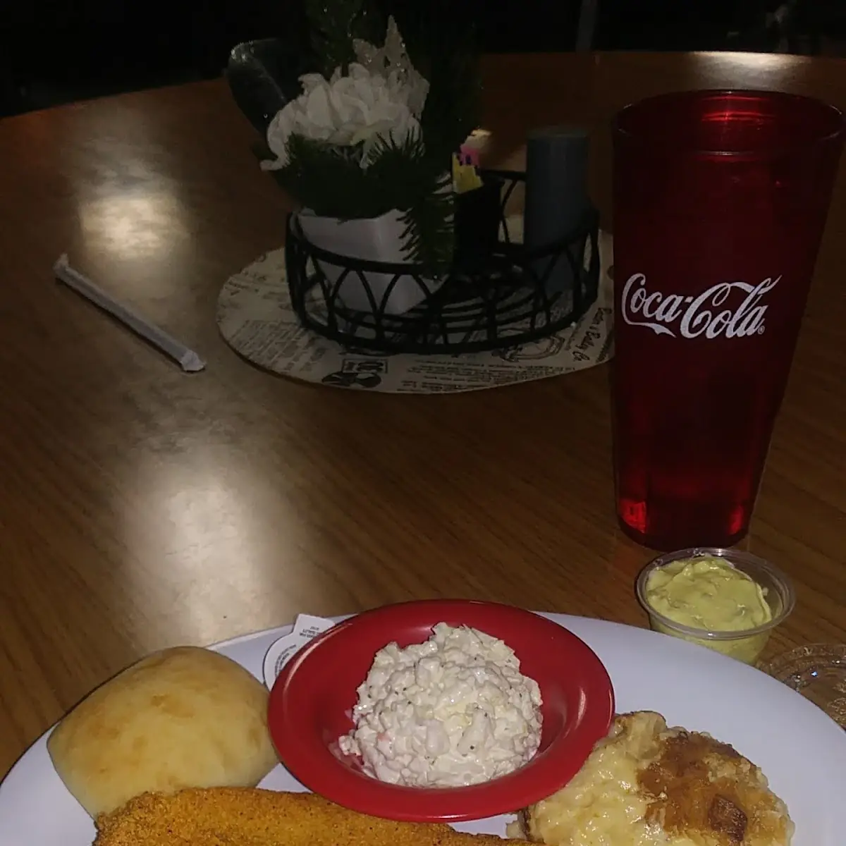 Fried Catfish & Hash Brown Casserole