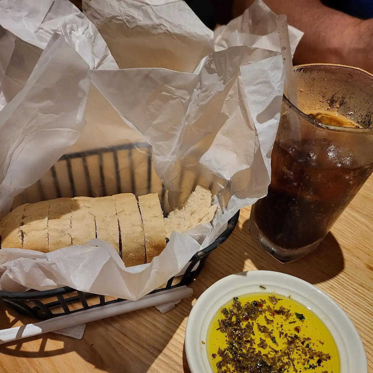 New Bread and Dipping Sauce Trio