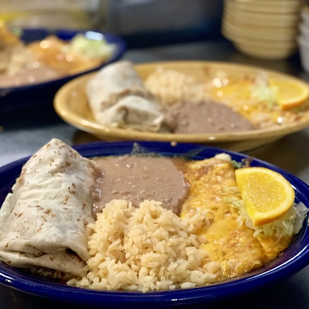 Beans Rice & Cheese Burrito