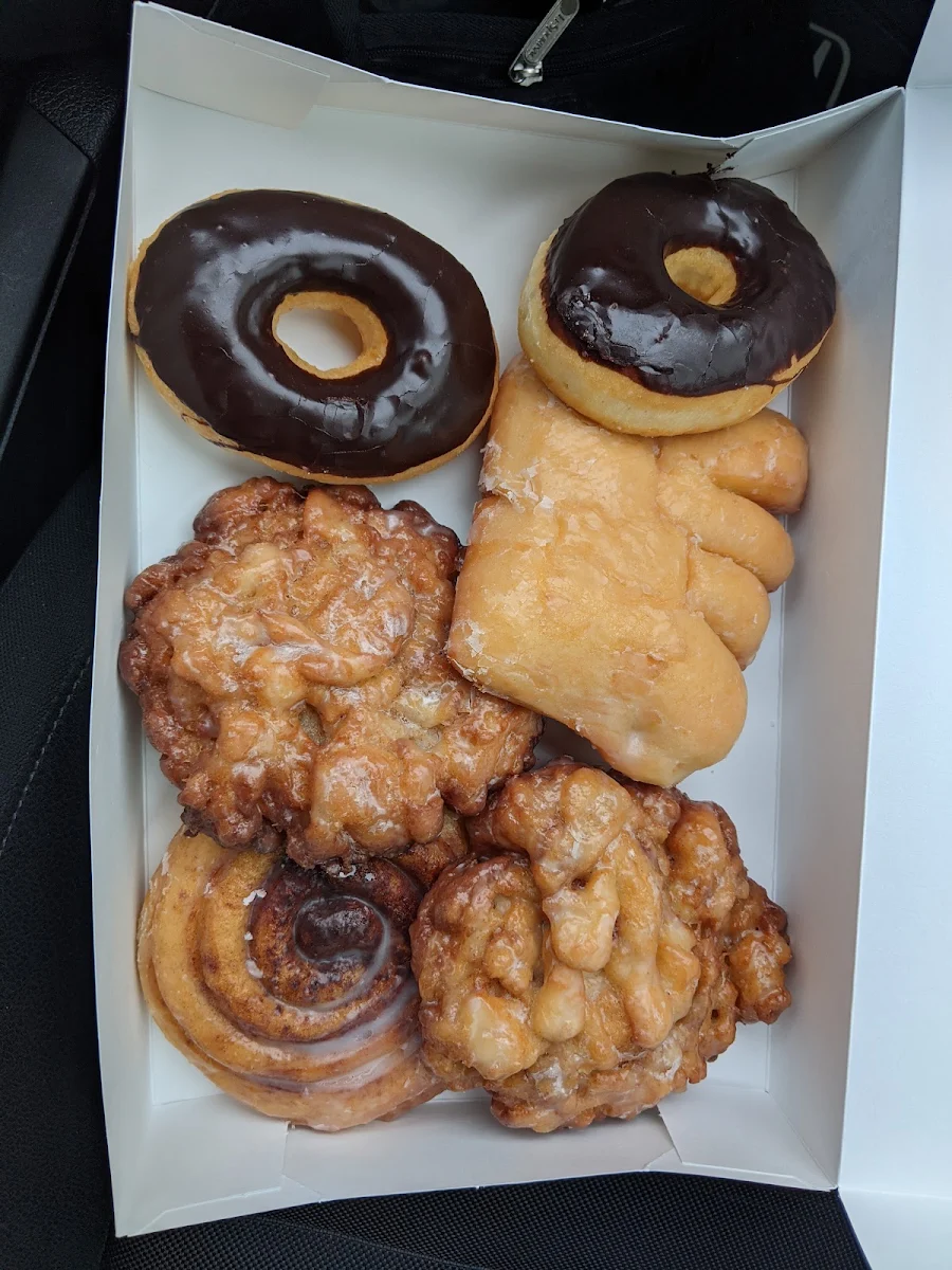 Apple Fritter Bear Claw Cinammon Roll