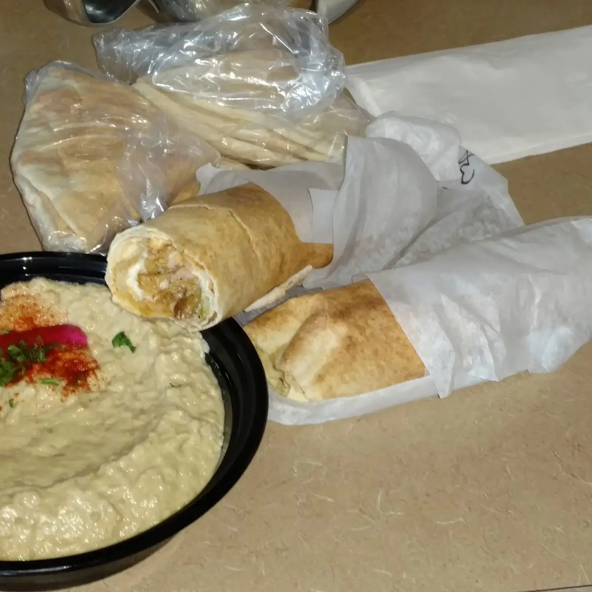 Chicken Shawarma Sandwich