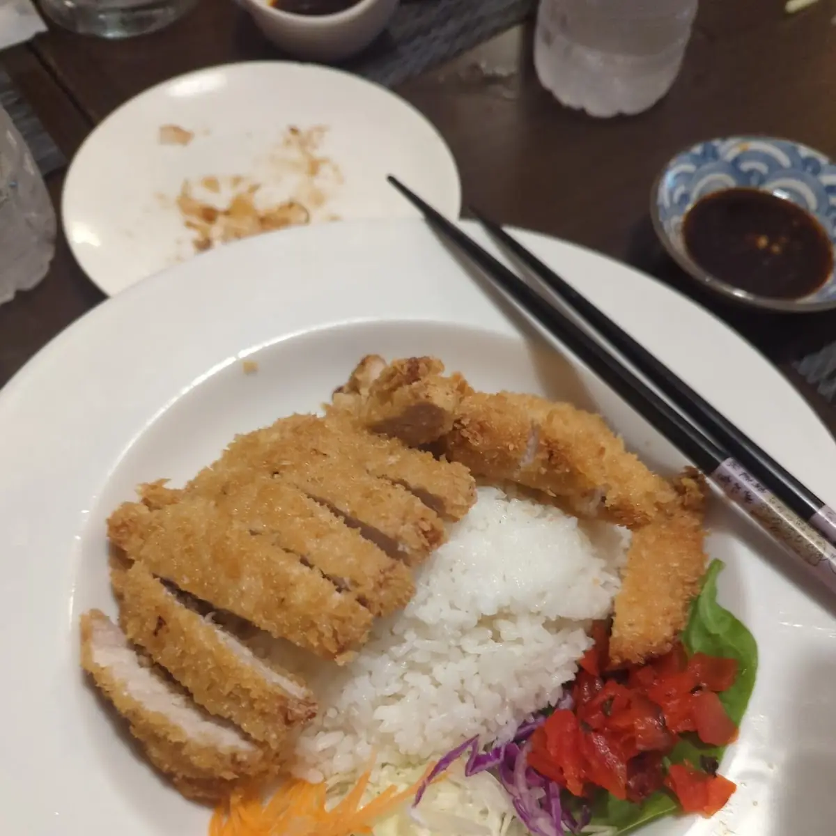 Chicken Katsu with White Rice