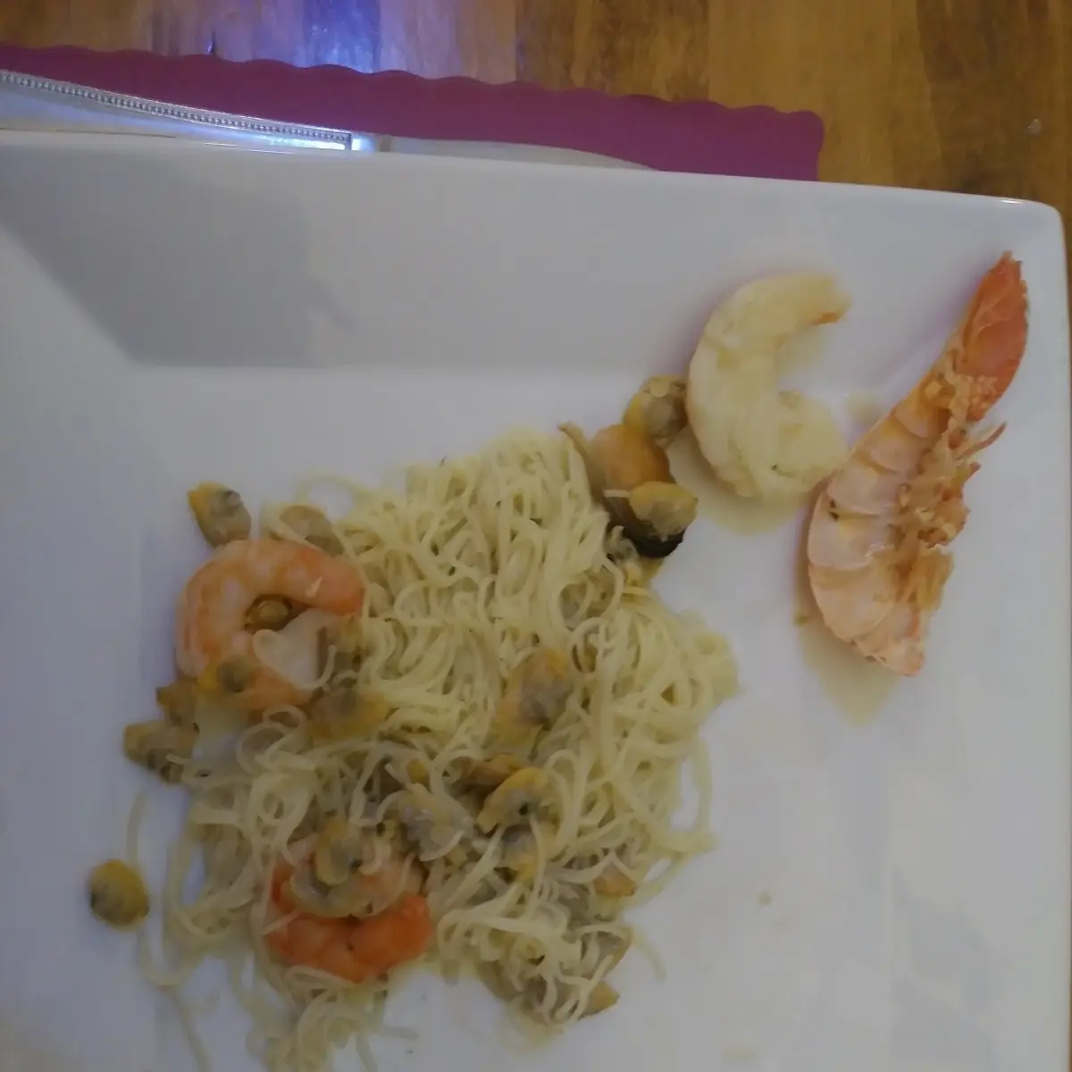 Half of a Seafood Combination Platter