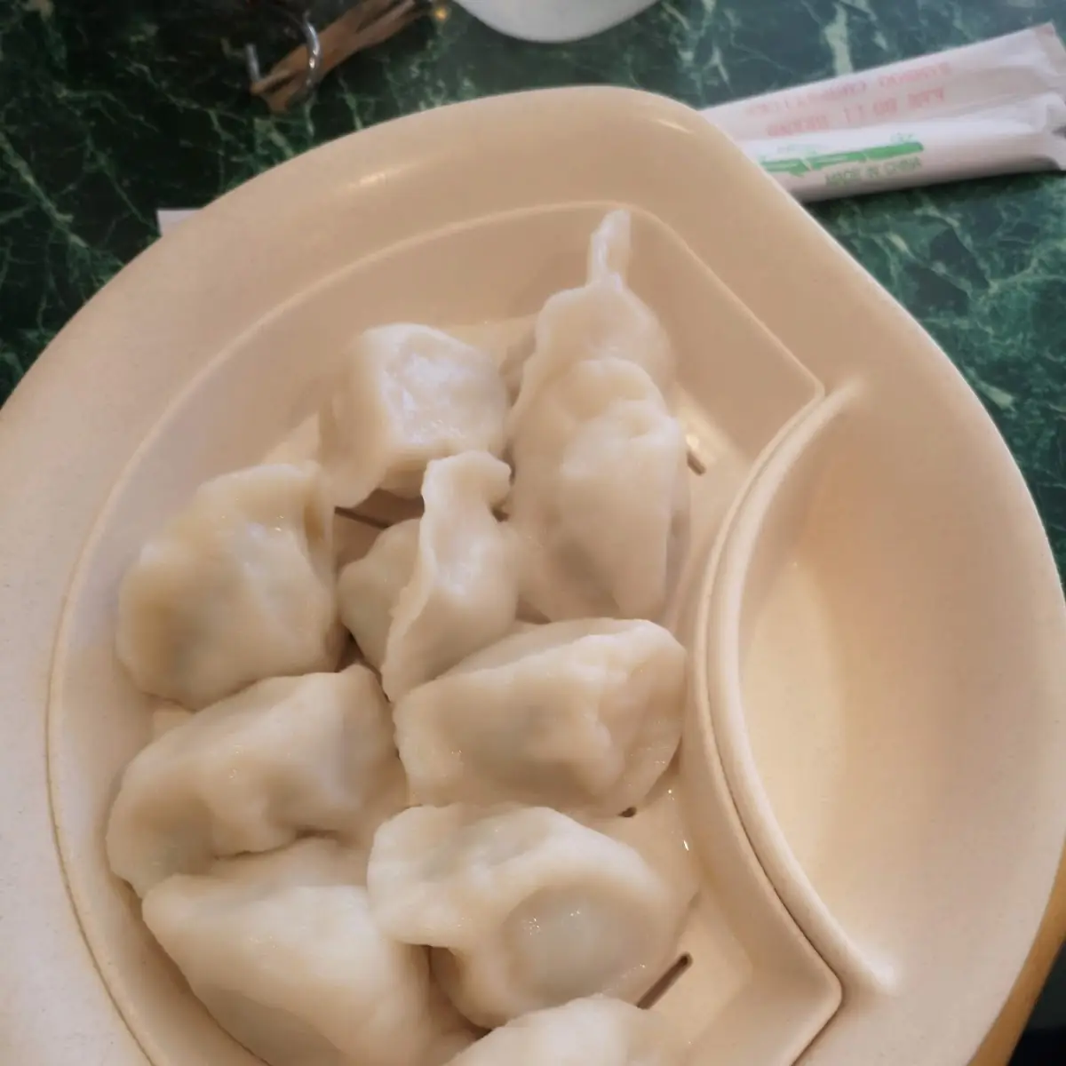 Steamed Dumplings with Fish