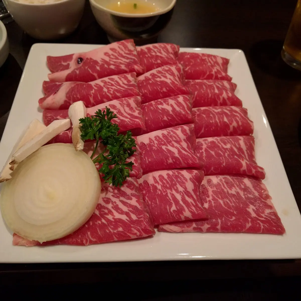 Thinly Sliced Beef Brisket