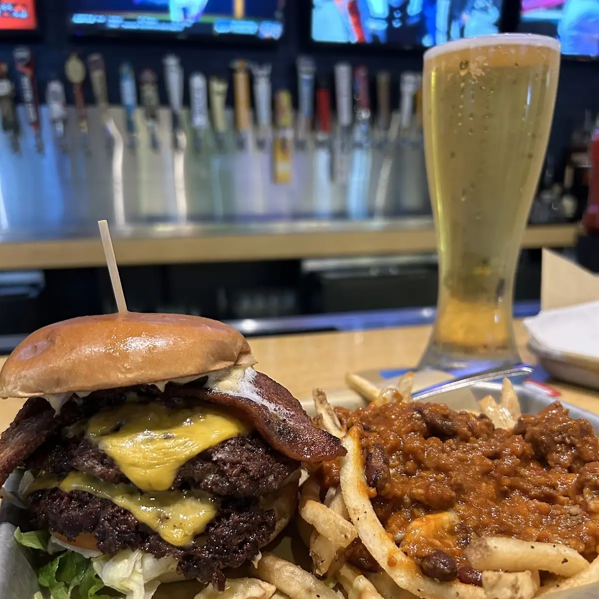 Oked Brisket Burger