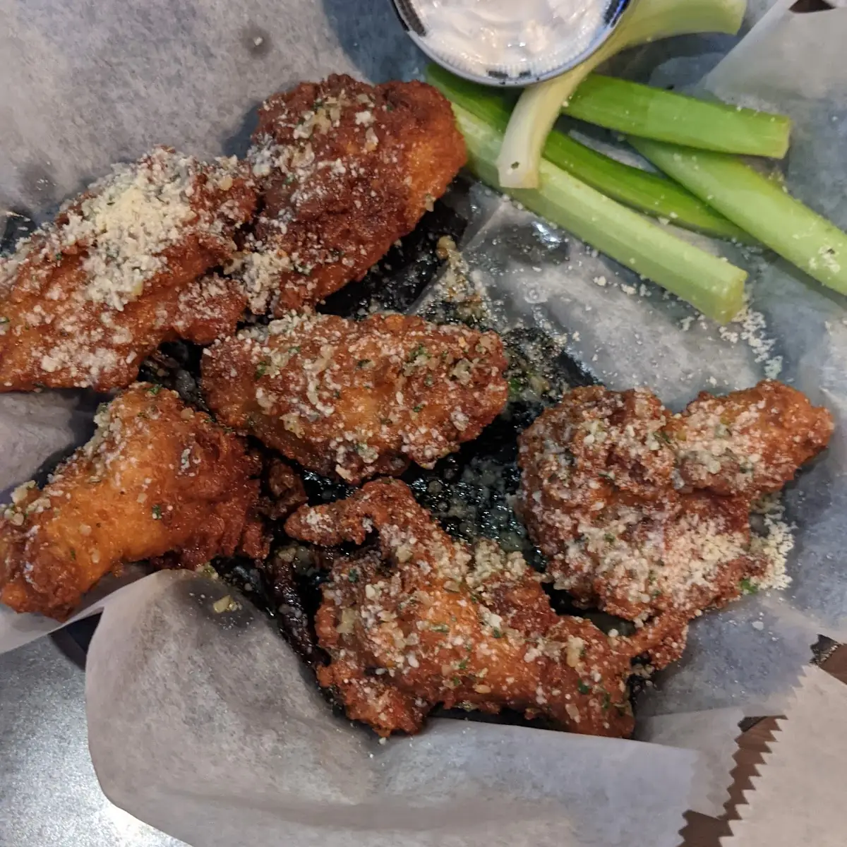 Garlic Parmesan Wings