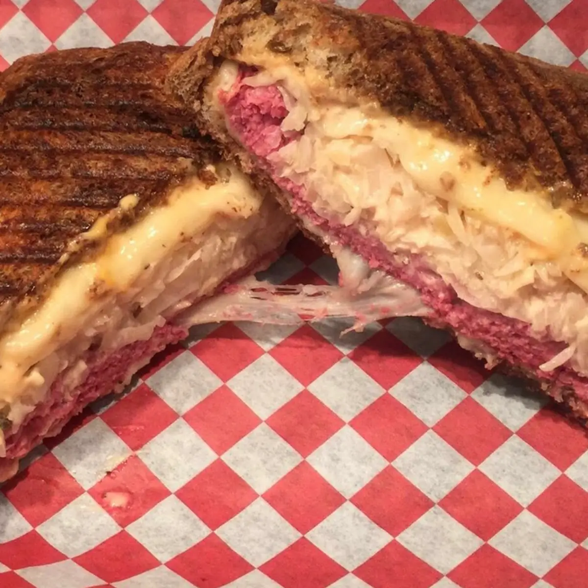 SAVATA'S CORN BEEF & SWISS