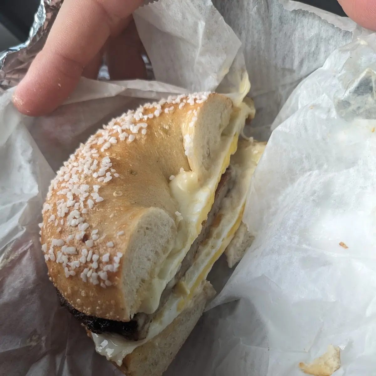 Bagel Two Egg & Cheese