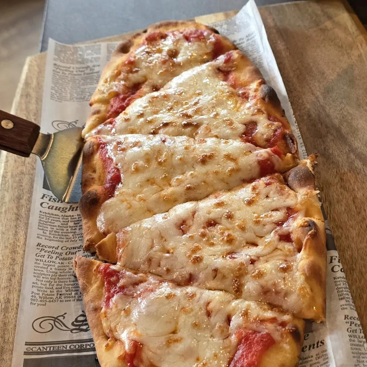 Cheese Pizza Bread