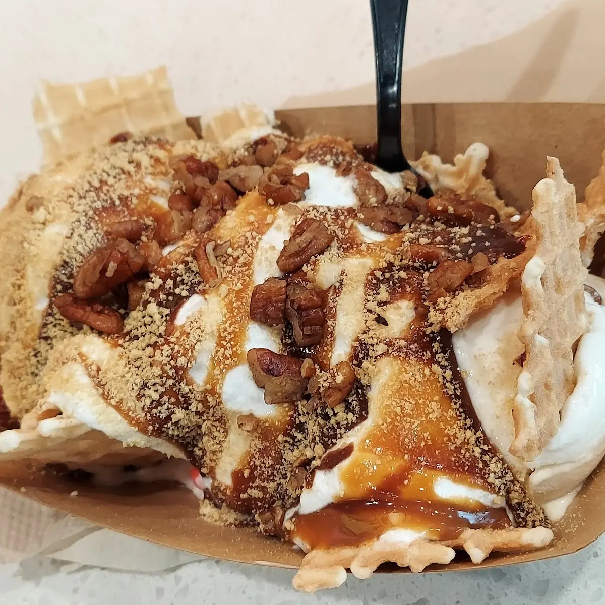 Waffle Sundae