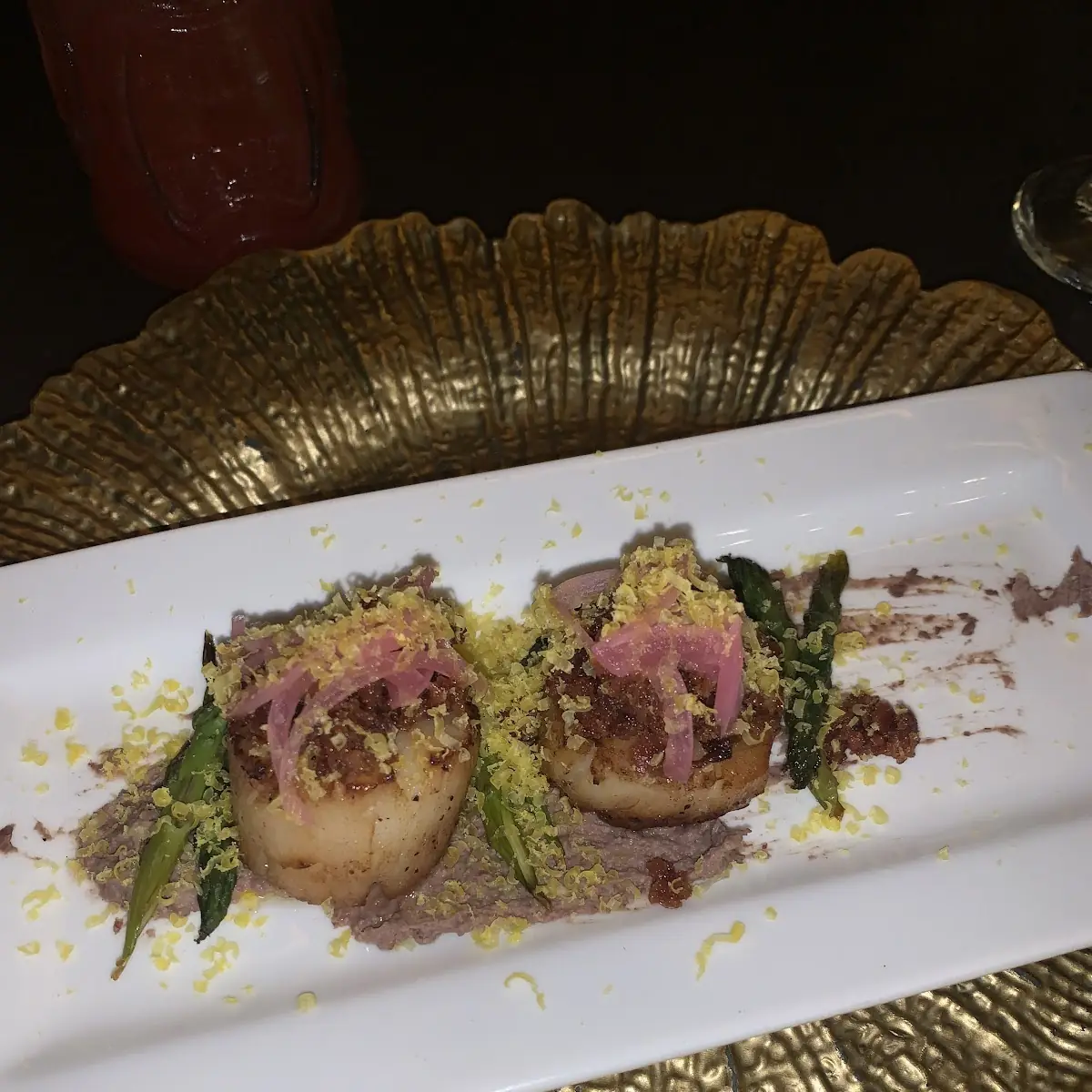 Pan-Seared Scallops