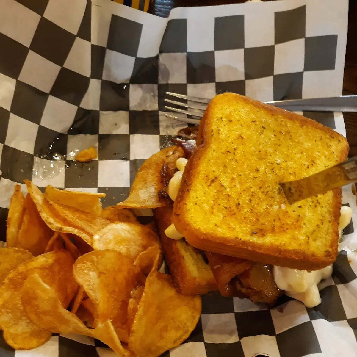 Jamaican Bacon Chicken Melt