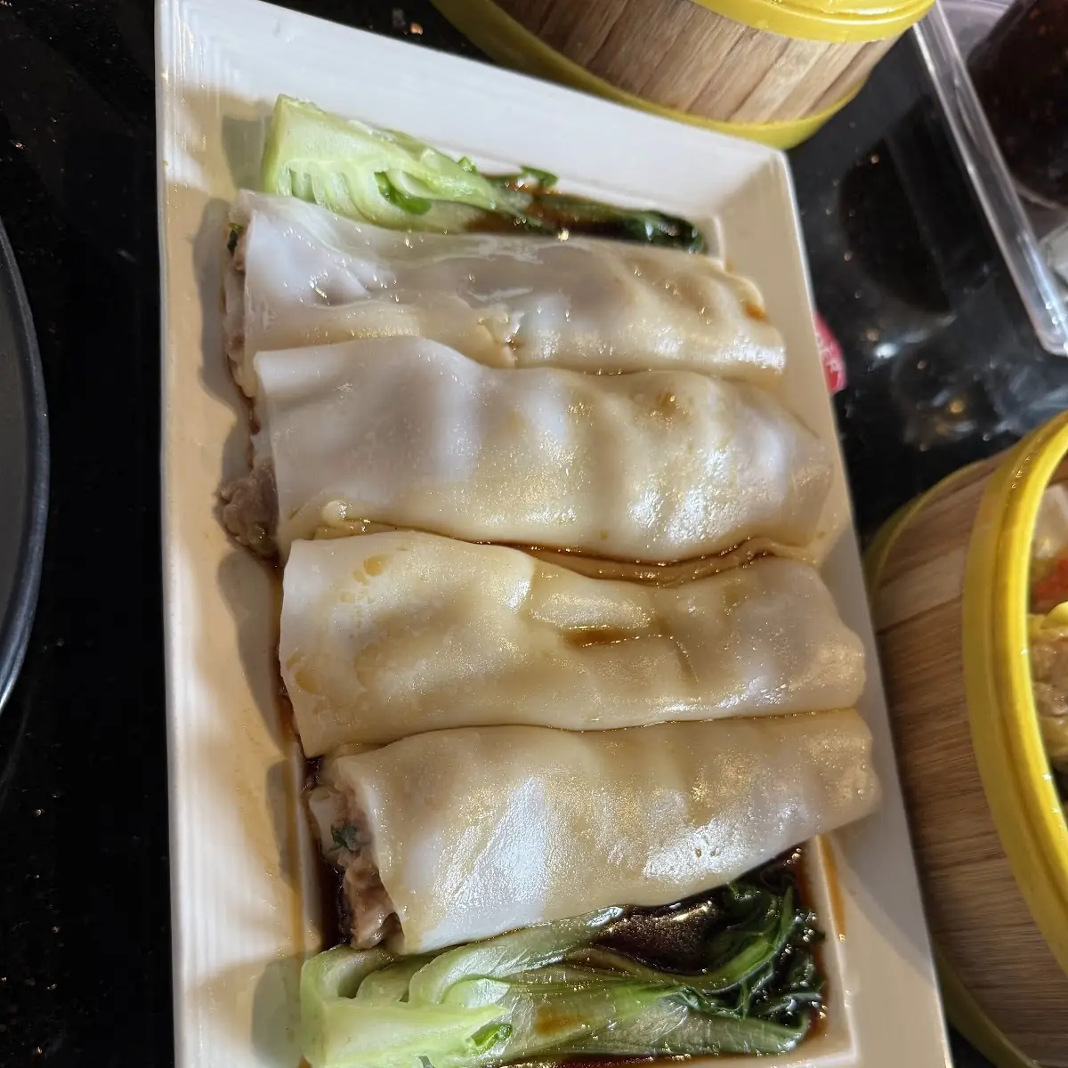Steamed Rice Noodle Rolls