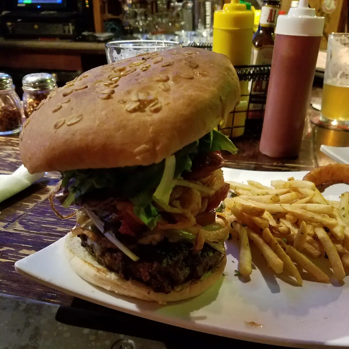 Grass Fed Kobe Wagyu Burger with Bacon