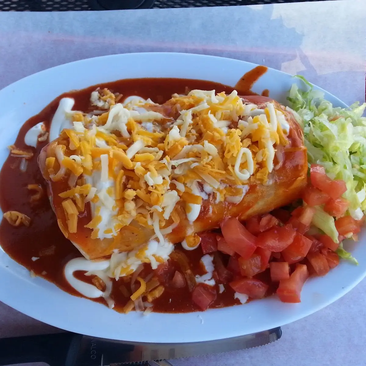 Shredded Beef Burrito