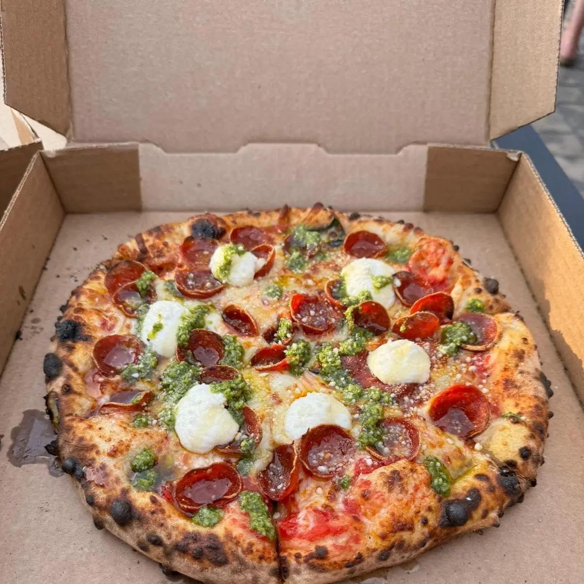 Pumped Out Pepperoni Pizza