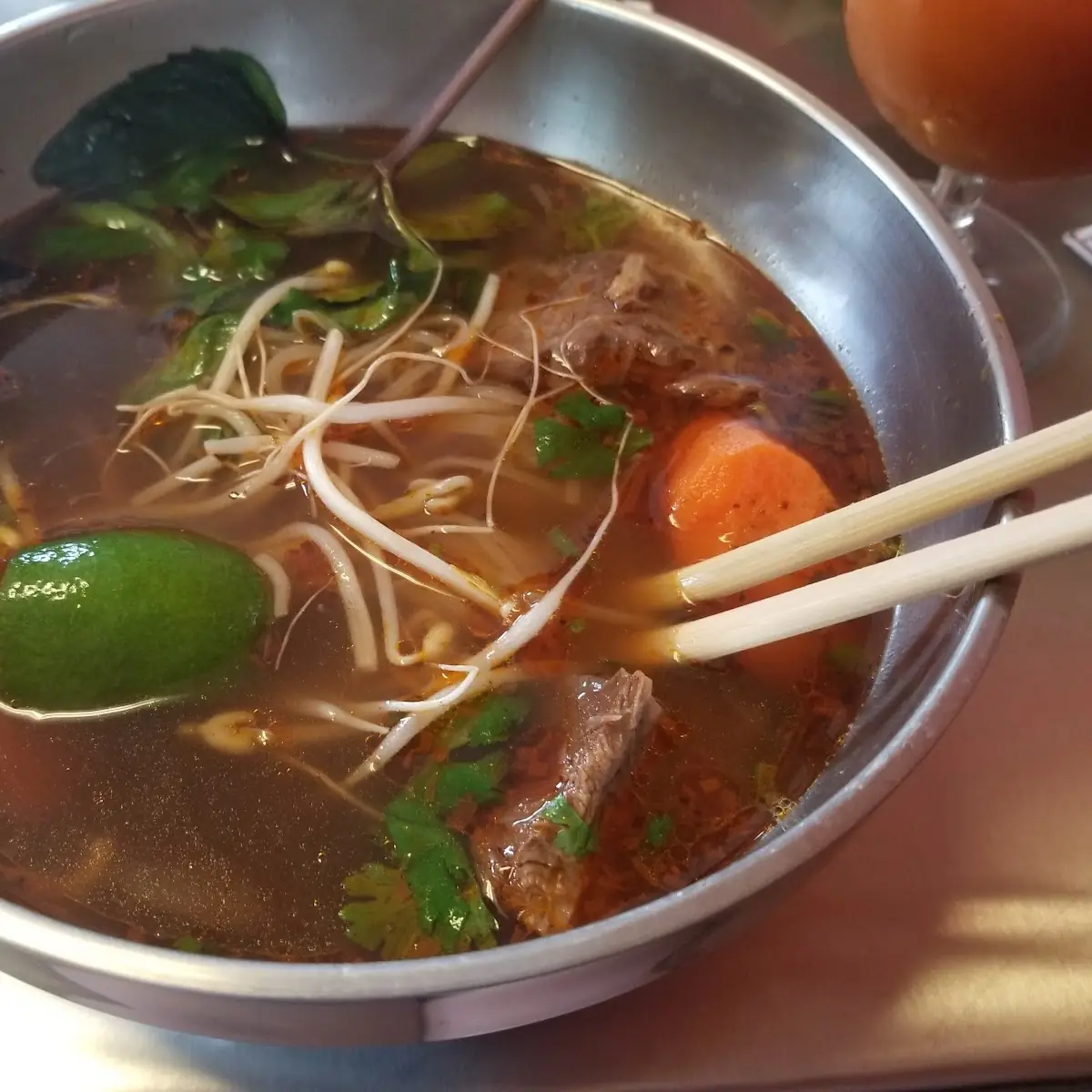 Spicy Beef Stew Pho