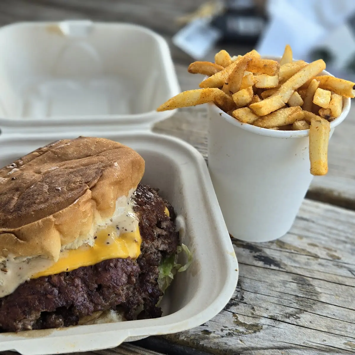 Double Smashed Burger