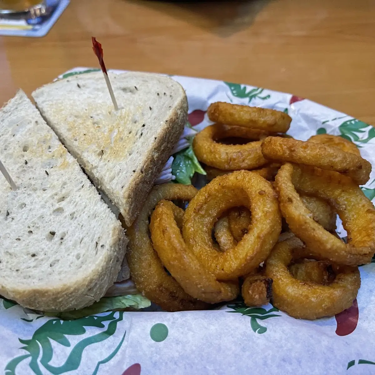 Full Basket Onion Rings