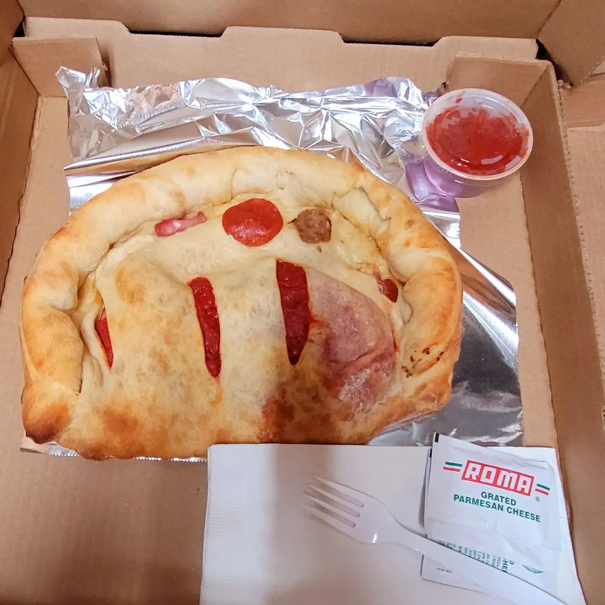 Meat Lovers Calzone