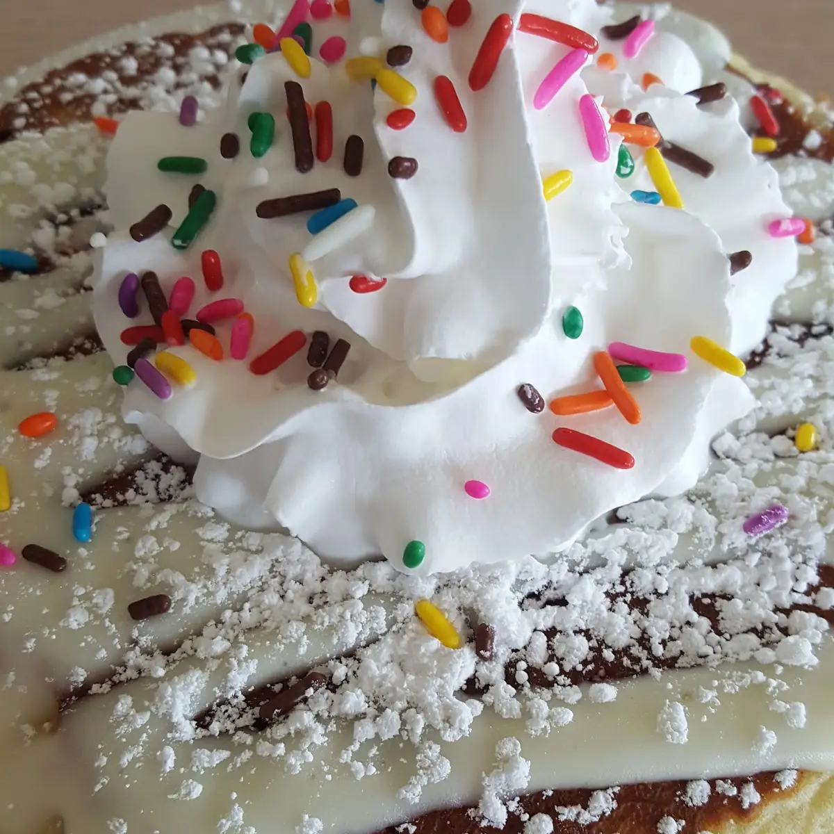 Birthday Cake Pancake Combo