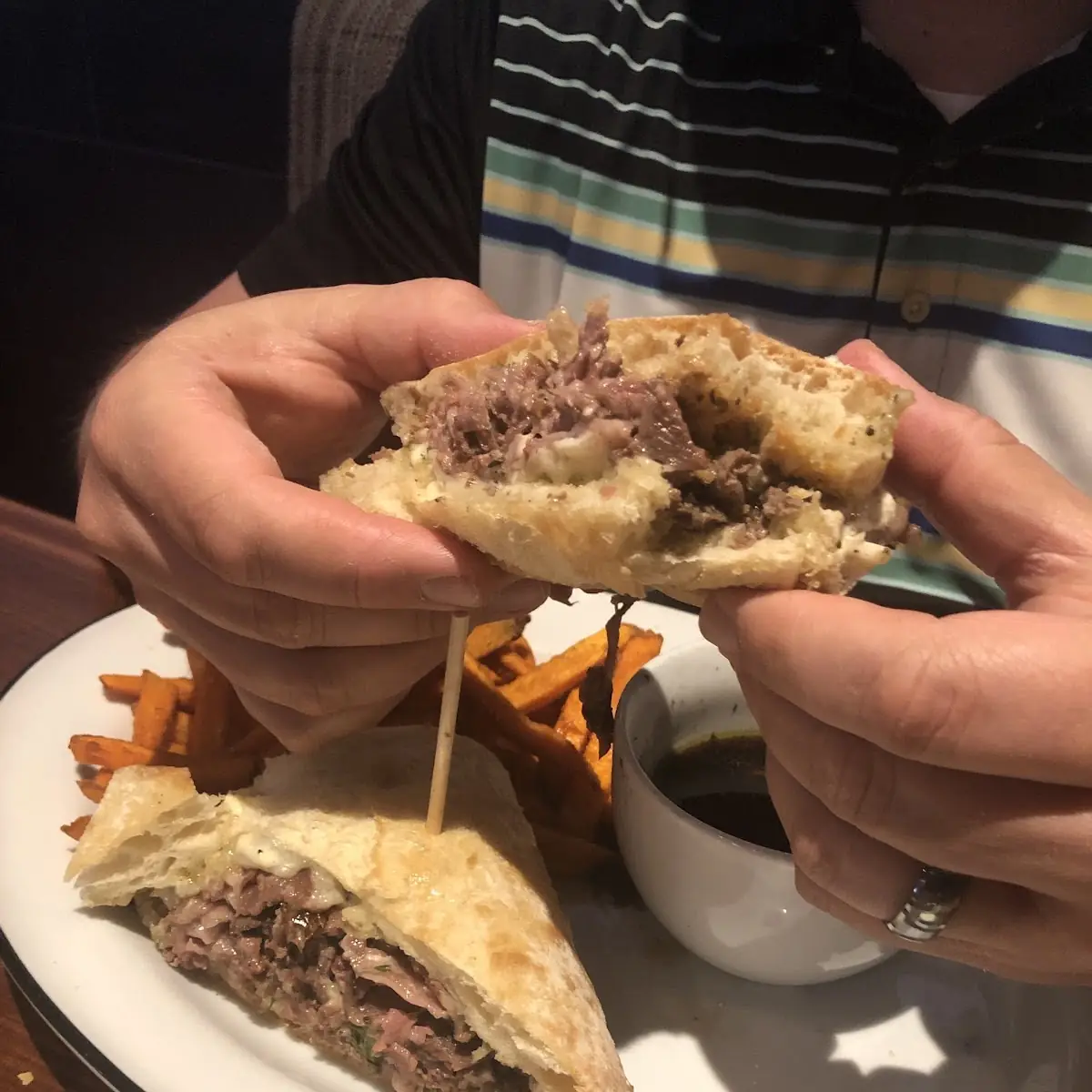 Prime Rib Sandwich