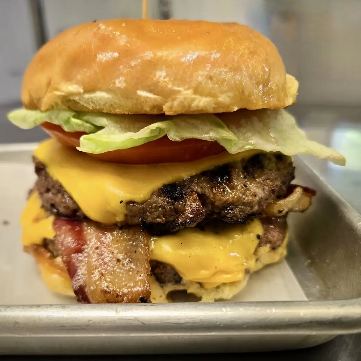 Double House Bacon Burger