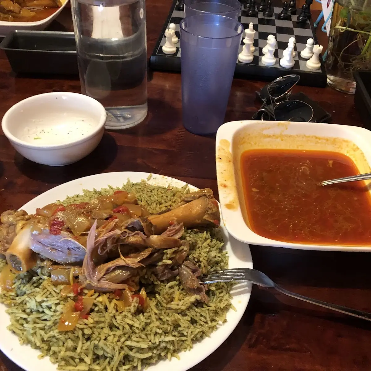 Baghali Polo Lamb Shank