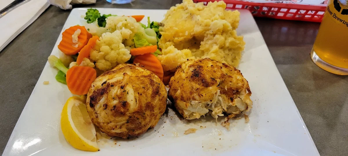 Crab Cake Dinner