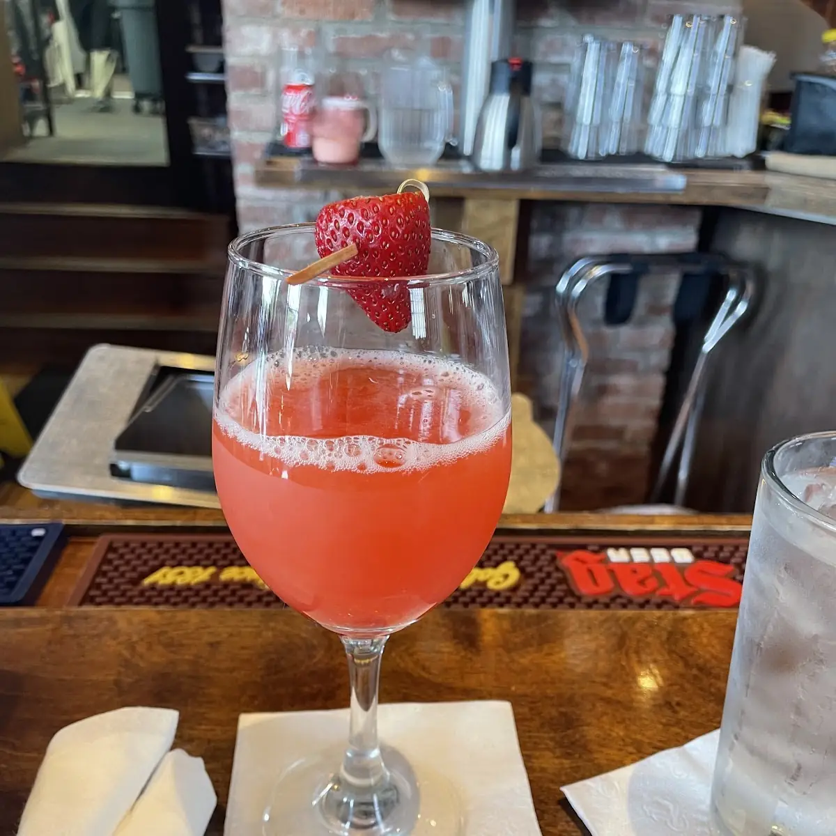 Strawberry Mimosa