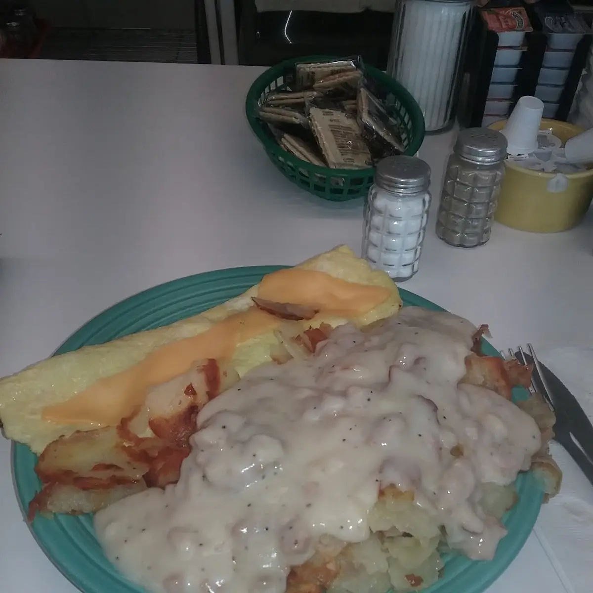 Ham & Cheese Omelets
