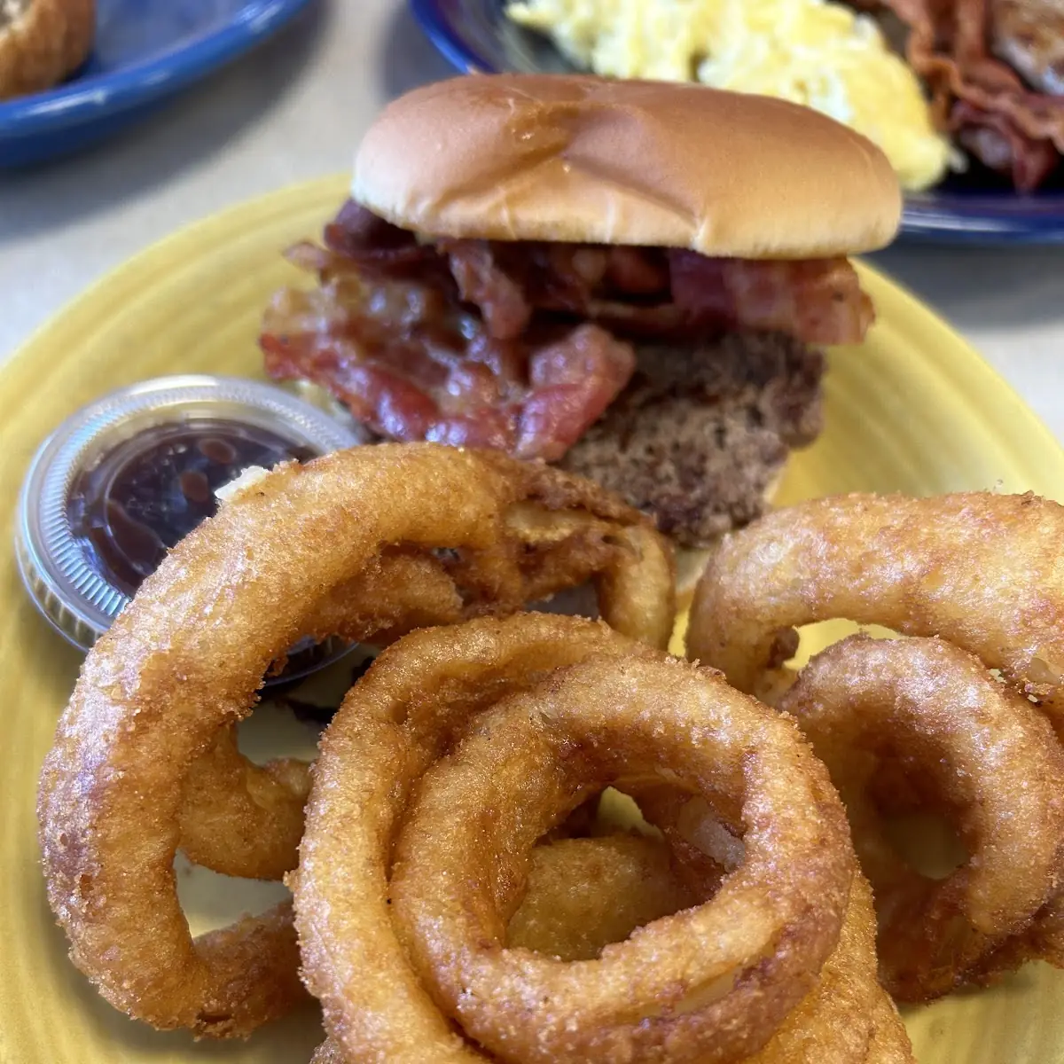 Onion Rings & Bacon