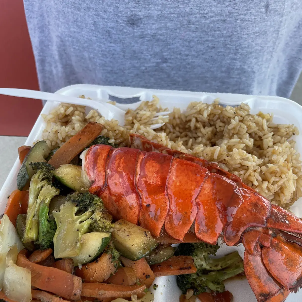Hibachi Lobster