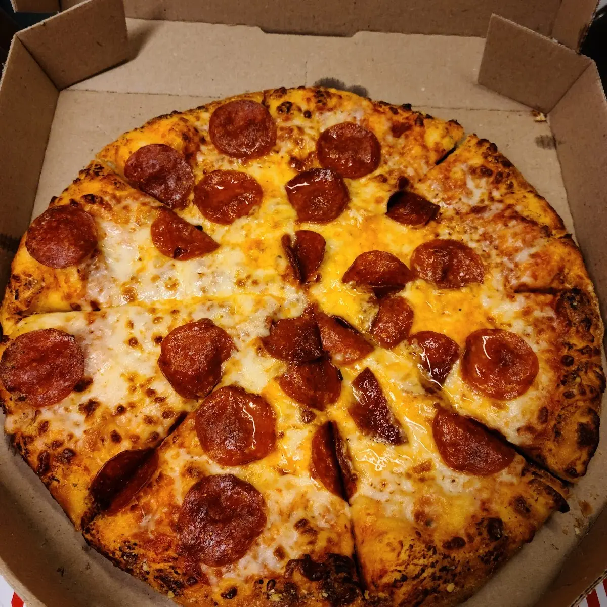 Medium Cheese and Pepperoni Pizza