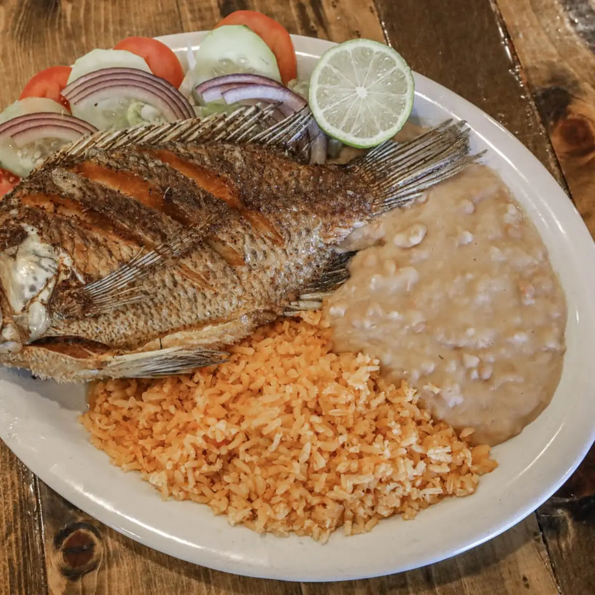 Mojarra Frita Fried Whole Tilapia Pescado Empanizado Breaded Fish