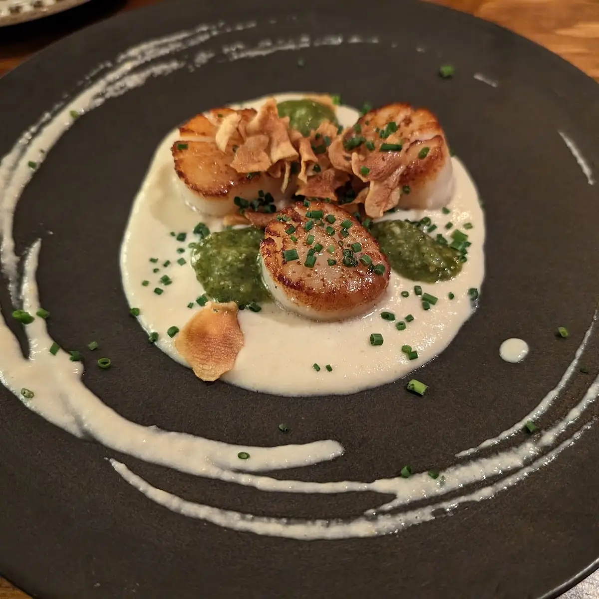 Pan Seared Scallops