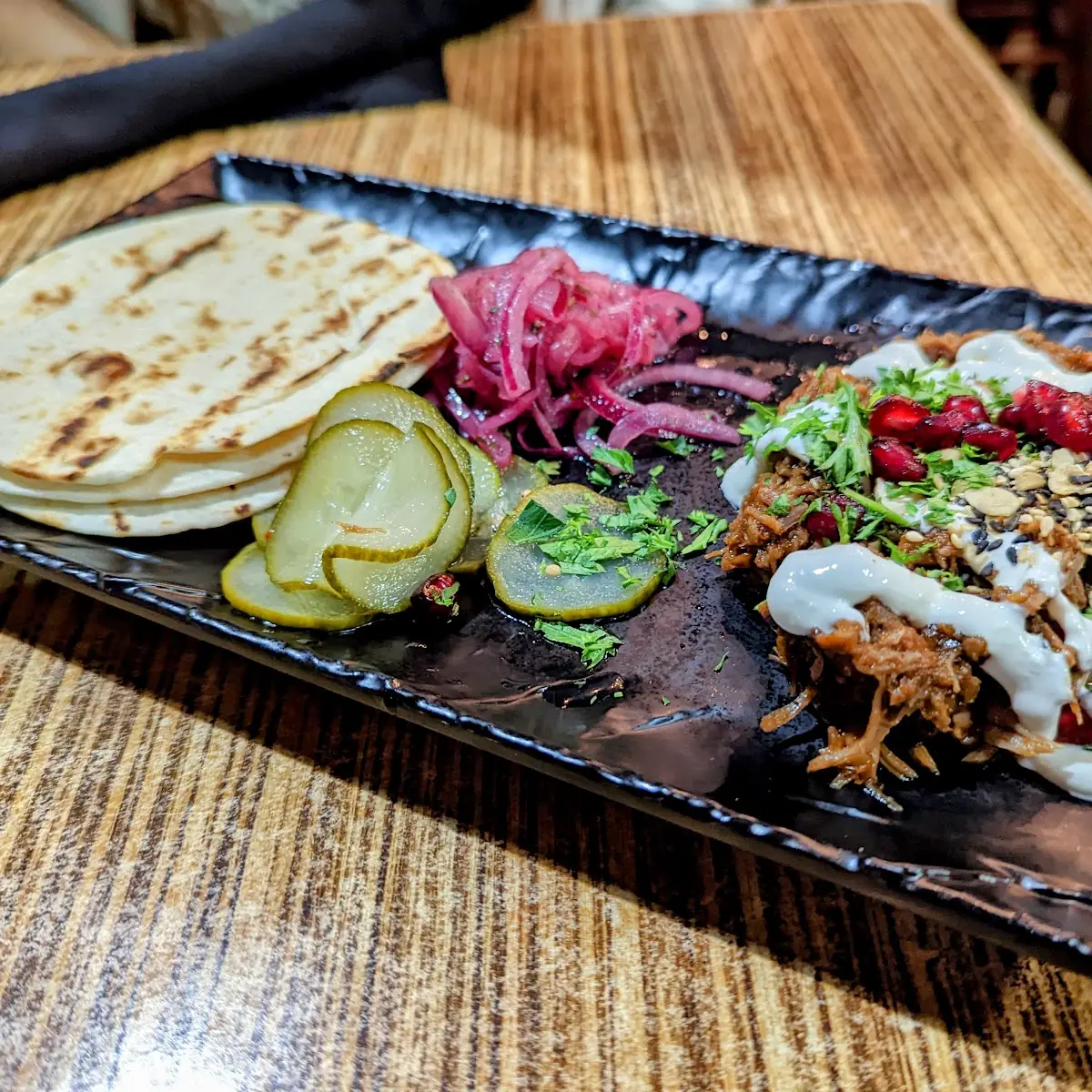 Persian BBQ Lamb Tacos