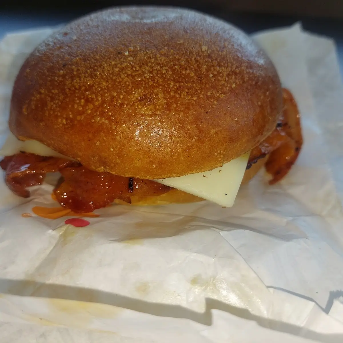 Hot Honey Bacon Sandwich