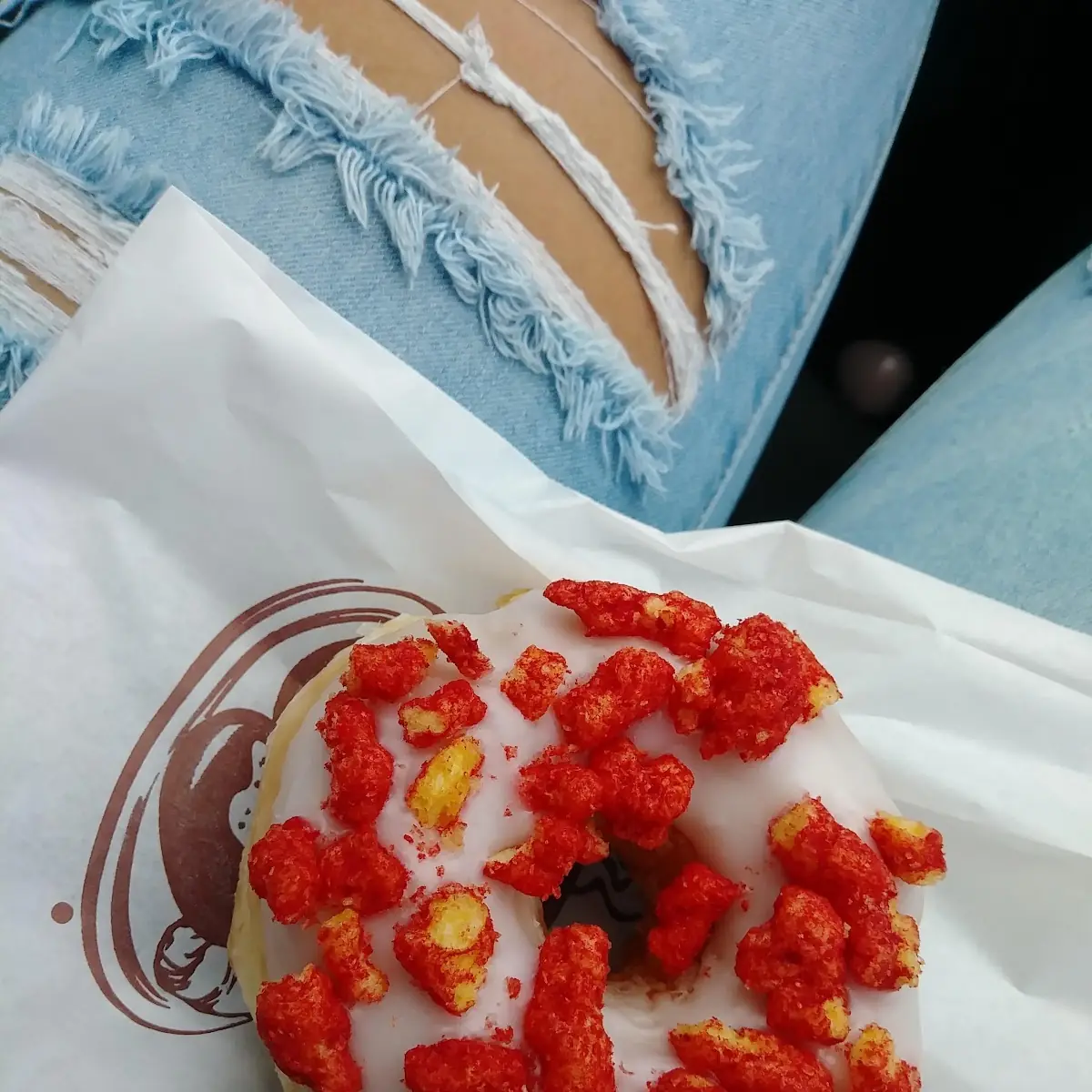 Hot Cheetos Donut