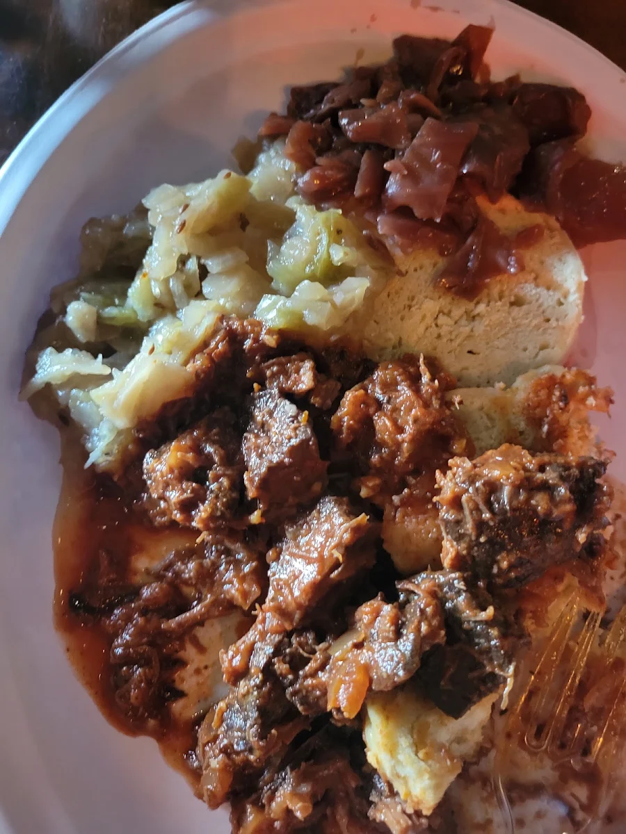 Goulash and Bread Dumpling