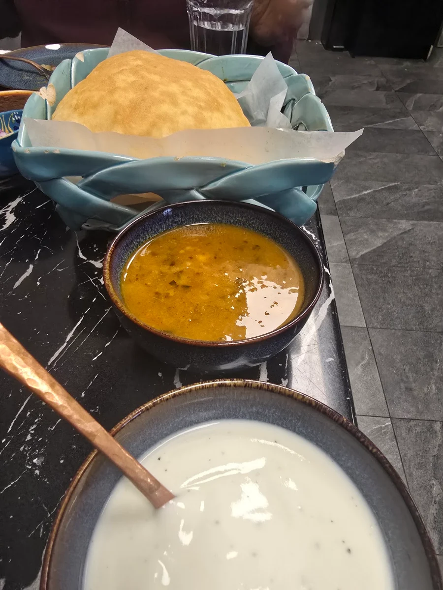 Chana Bhatura, Anmol Sweets Restaurant