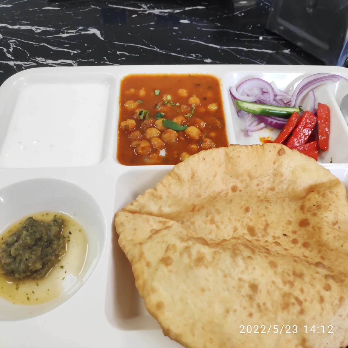 Cholle Bhature, Anmol Sweets Restaurant