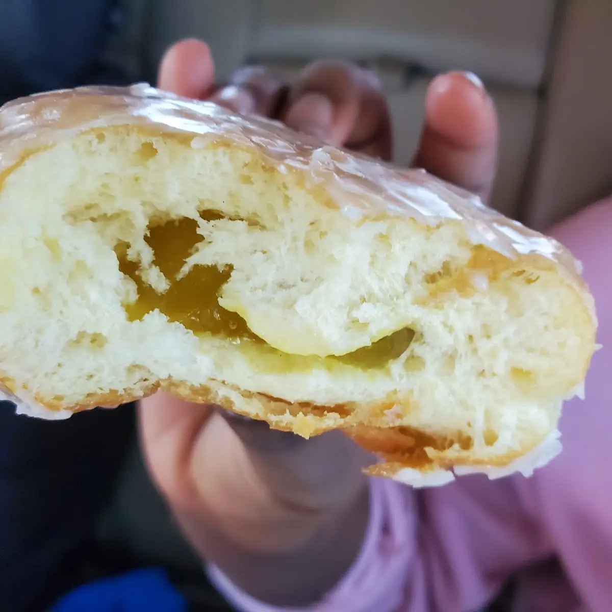 Lemon Filled Donut